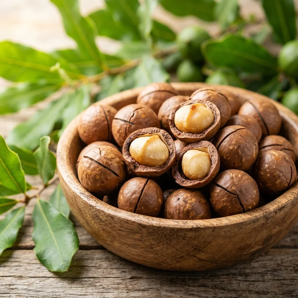 Macca nứt vỏ